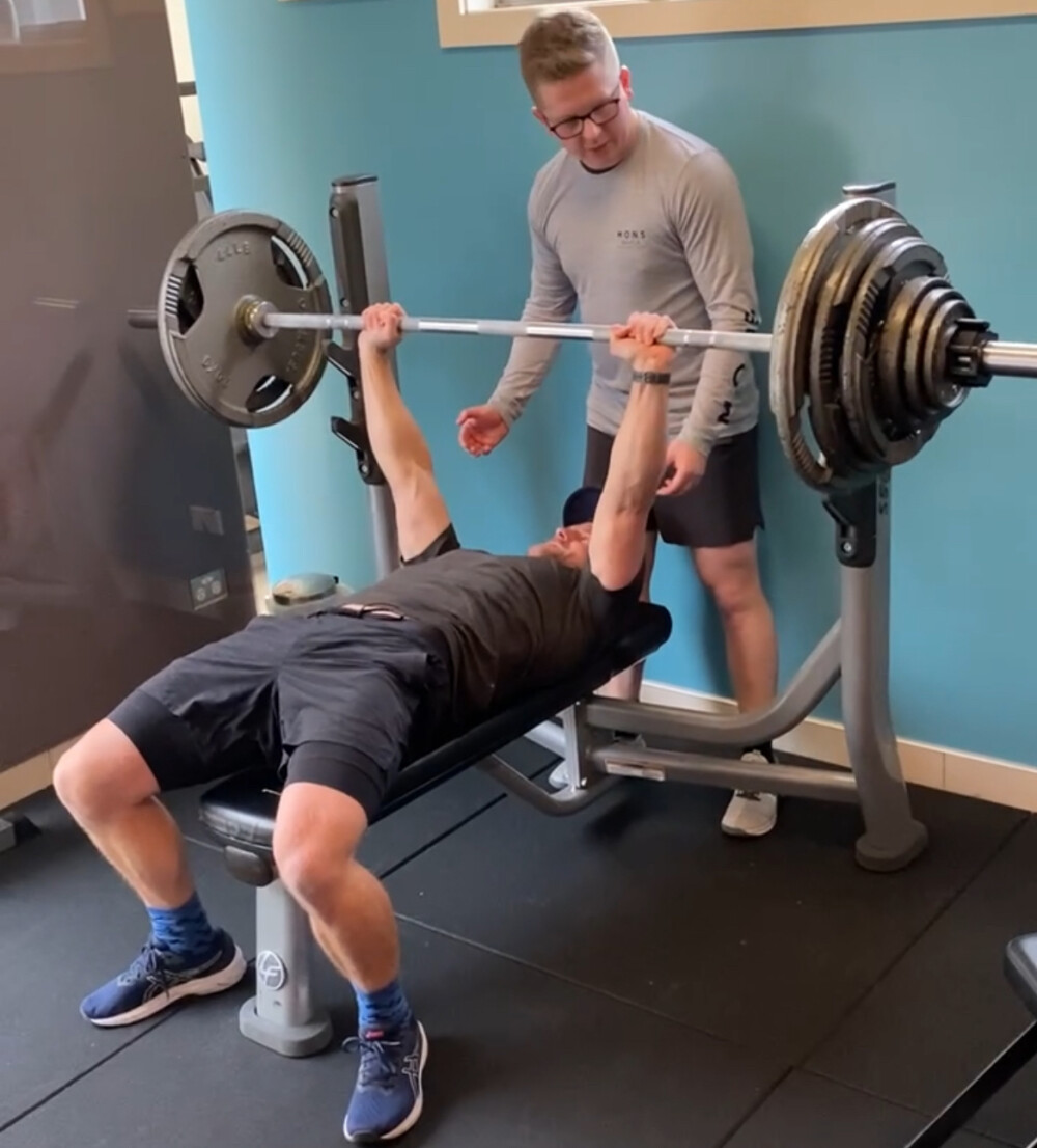 Blair bench press 2023